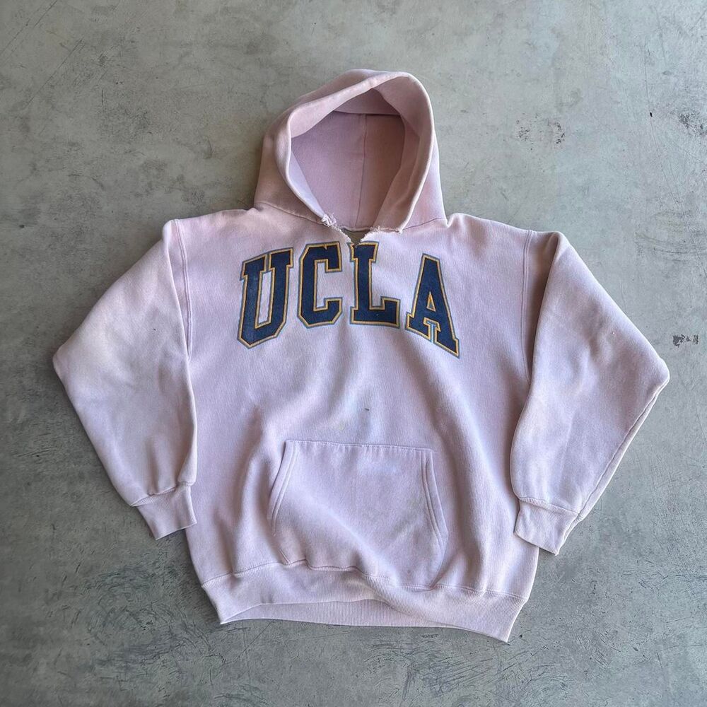 UCLA 70s 80s Hoodie y2k Mens size L Large